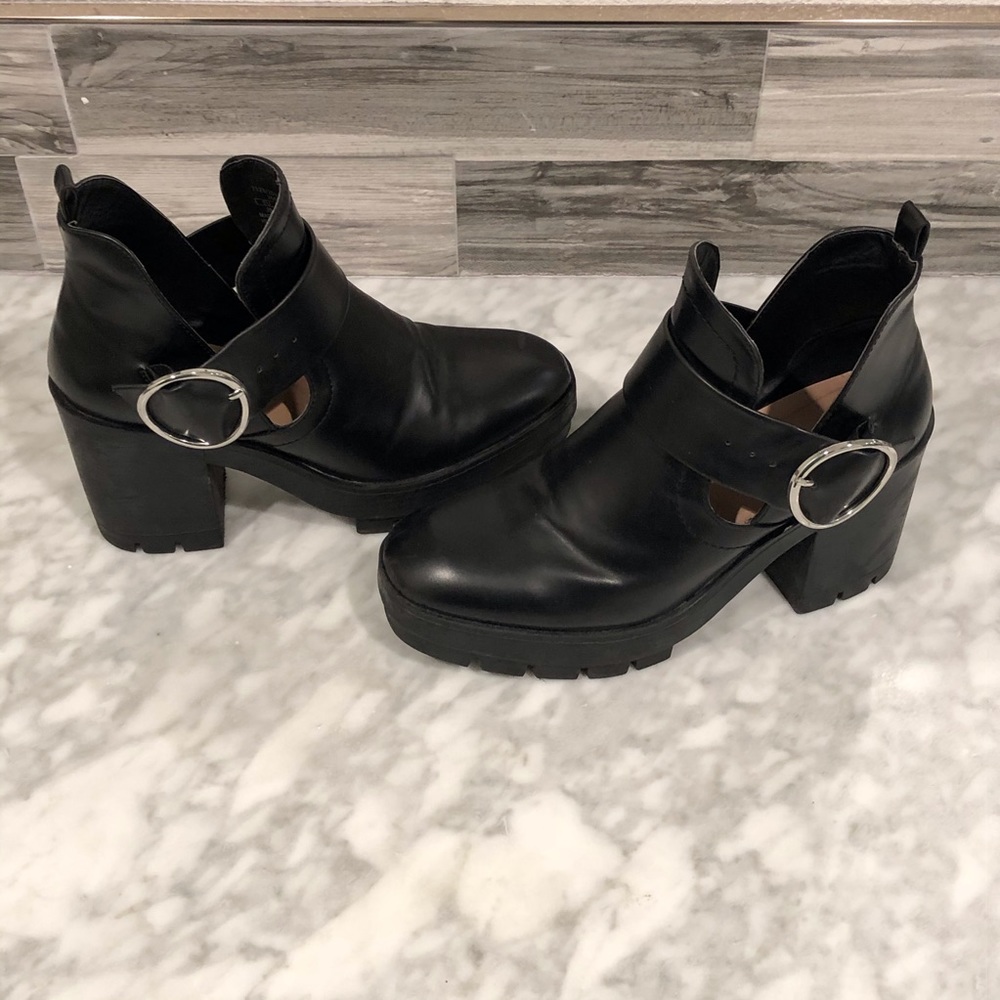 Chunky Black Zara Boots